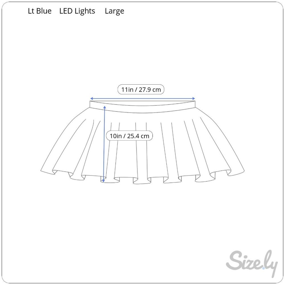 Ballet Platter Tutu LED Light Professional Dance Outfit Girls Size 130 Large - Picture 12 of 12
